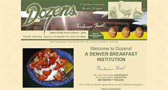 Desktop Screenshot of dozensdenver.com